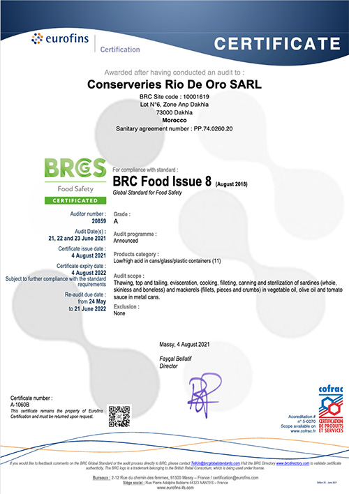 certification